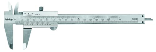 Mitutoyo 530-104, Calibro A Corsoio, 0-150 Mm/0-6", 0,05 Mm, Piatta, Pollici/Metrici