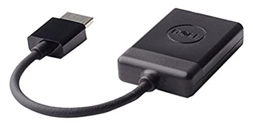 Dell Adaptador De Cable De Vídeo Hdmi, Vga (D-Sub) Negro