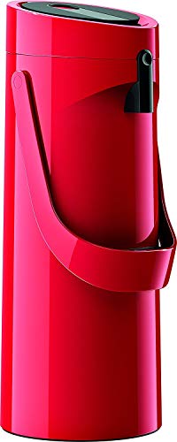 Emsa Ponza-Caraffa Isotermica, 1,9 L, Colore: Rosso, Acciaio Inossidabile, 17 X 16.5 X 39 Cm