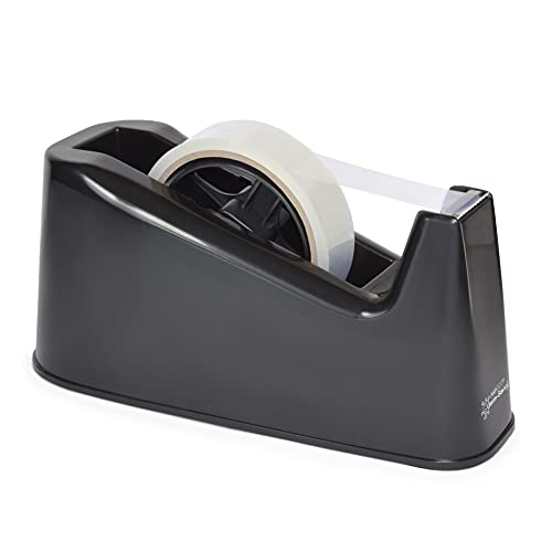 Rapesco Rptd500B Germ-Savvy Antibatterico, 500 Dispenser Per Nastro Adesivo, Nero
