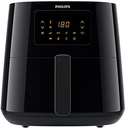 Philips Essential Hd9280/70 Friggitrice Singolo 6,2 L 2000 W Friggitrice Ad Aria Calda Nero, Argento