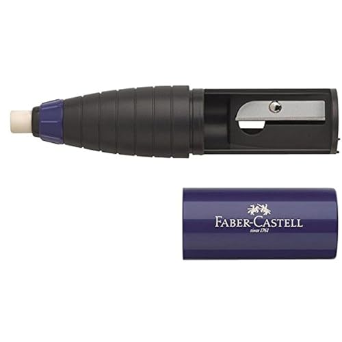 Faber-Castell 184401 Manual Pencil Sharpener, Multicolore – Temperamatite (Manual Pencil Sharpener, Multicolore)