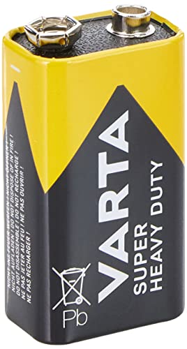 Varta 42338 6F22/9V Block (2022) - Batteria Cloruro Di Zinco 9 V