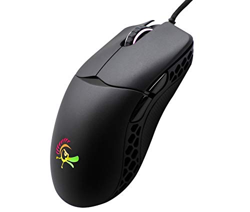 Ducky Feather Gaming Maus, Argb - Huano Switches, Nero