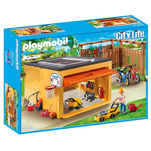 Playmobil 9368 Garage Con Parcheggio Per Biciclette, Set Esclusivo