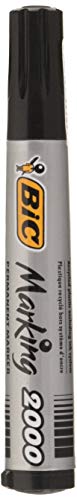 Bic 820915 – Bic 2000 Permanent Marker 17 Mm Bullet 820915, Nero