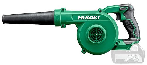 Hikoki Akku Gebläse + Sauger Rb18Dc (18V, Förderleistung Ohne Düse: 0-3,5 M³/Min, Max. Luftgeschwindigkeit (Mit Düse): 95M/S, Durchschnitts- Luftgesch
