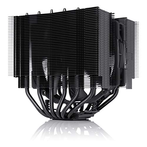 Noctua Nh-D15S Chromax.Black, Dissipatore Di Calore A Doppia Torre Per Cpu Con Nf-A15 Pwm 140 Mm Ventole (Nero)
