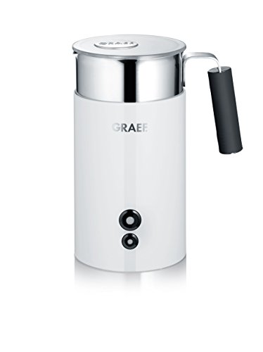 Graef Ms 701 Schiumatore Portatile Bianco, Acciaio Inossidabile
