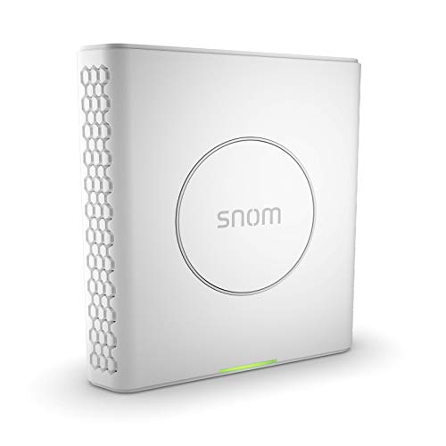 Snom M900 Stazione Multicell Base Ip-Dect (Fino A 4, 000 Stazioni Base, Fino A 16000 Telefoni, Fino A 8 Chiamate Parallele Per Base, Poe); Bianca; 000
