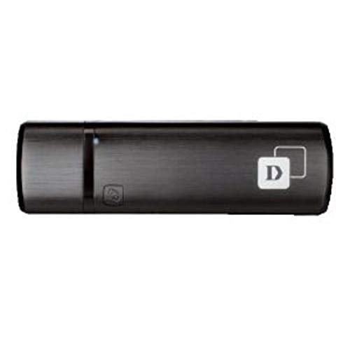 D-Link Dwa-182 - Adattatore Wi-Fi Usb Ac1300 Wi-Fi Mu ‑ Mimo, Nero