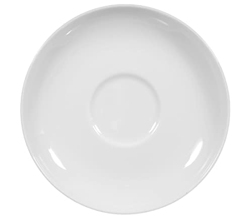Seltmann Weiden Rondo - Piattino Bianco A Tinta Unita, 14,5 Cm, Per Tazza Da Caffè, 0,21 L, 1 Pezzo