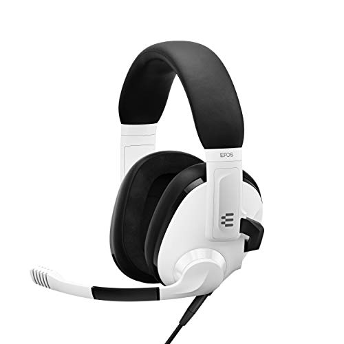 Epos H3 Cuffie Gaming Ad Acustica Chiusa – Cuffie Con Microfono Con Cancellazione Del Rumore – Plug & Play – Audio Di Alta Qualità - Regolabili Ed Erg