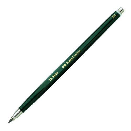 Faber-Castell Tk 9400 2H - Lápiz Mecánico (Negro)