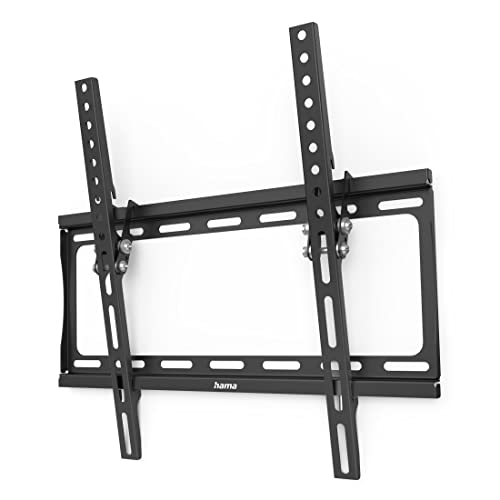 Hama - Supporto Da Parete Per Tv A Schermo Piatto Da 81 Cm A 165 Cm (32" A 65"), Fino A 35 Kg Di Carico Supportato, Vesa 400 X 400, Nero