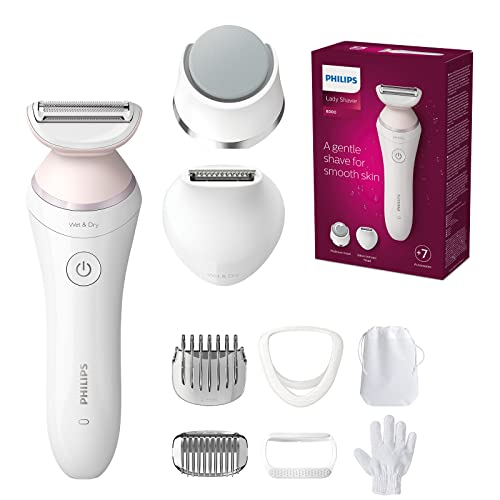 Philips Brl176/00 Lady Shaver Series 8000 Cordles Shaver With Wet And Dry Use