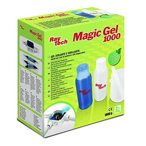 Raytech - Magic Gel 1000, Sigillante Gel Isolante E Bicomponente Atossico E Sicuro