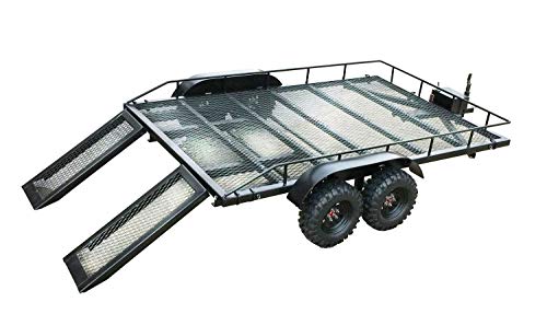 Amewi-22197 Amewi 1:10 Crawler Rimorchio Kit, Colore Bianco, 22197