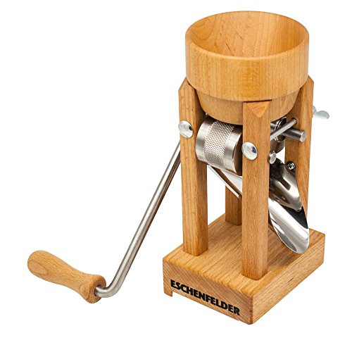 Eschenfelder Frantoio Da Tavolo Con Imbuto In Legno, 20