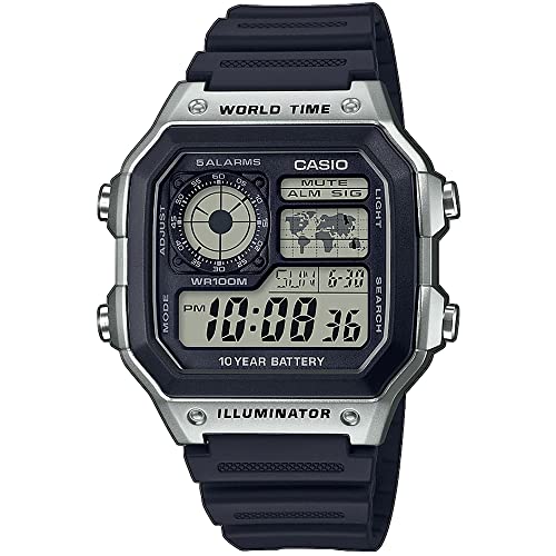 Casio Reloj Digital Collection Men Ae-1200Wh-1Cvef 45Mm Azul