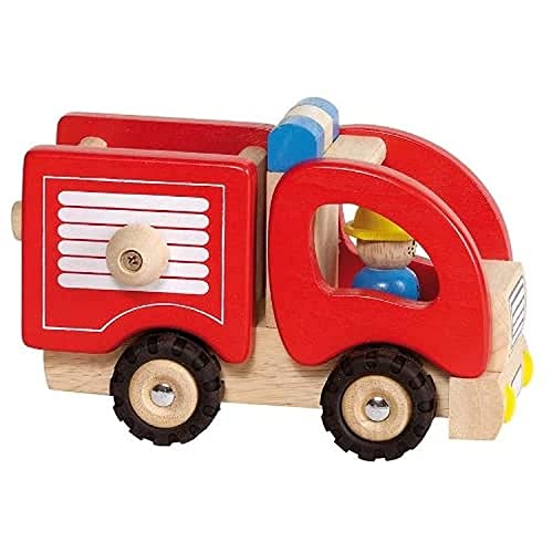 Goki - Camioncino Dei Pompieri In Legno