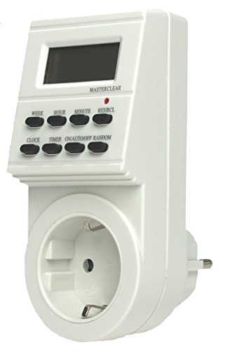 As – Schwabe - Timer Con Presa, Digitale, Con Programma Settimanale E Funzione Casuale 24032