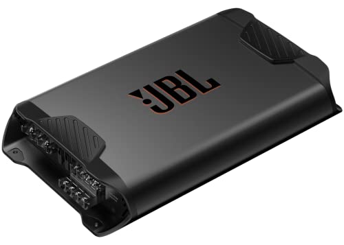 Jbl Concert A704 Amplificatore Auto 4 Canali In Classe Ab - Con 4 X 70 Watt Rms - 1000Watt Di Picco Per 4 Altoparlanti Per Auto, O 2 Più 1 Subwoofer,