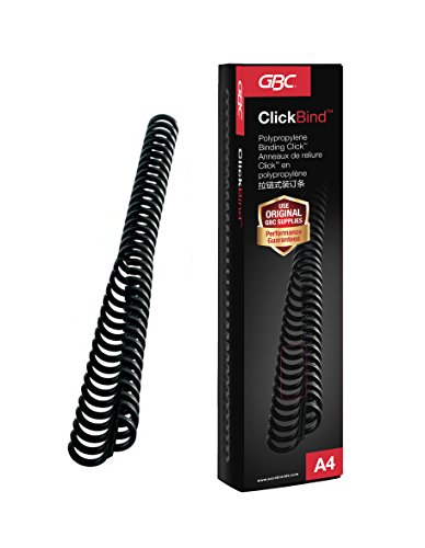 Gbc Dorsi Click 8 Mm 50Pz - Nero - 388019E