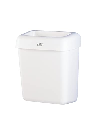 Tork Afvalbak 20L, Plastic, Bianco