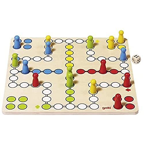Goki Brettspiel Ludo, Basic. [Importato Dalla Germania]