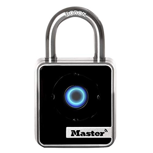 Master Lock 4400Eurec Bluetooth Smart Lucchetto Per Uso Professionale E Privato, Per Interni, Accesso Bluetooth Con Smartphone