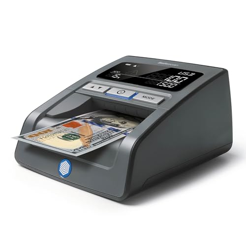 Safescan 185-S Verifica Banconote False Automatico Che Verifica Rapidamente Le Banconote, Inclusi Dollari Americani, Verificatore Del Falso A 7 Punti,