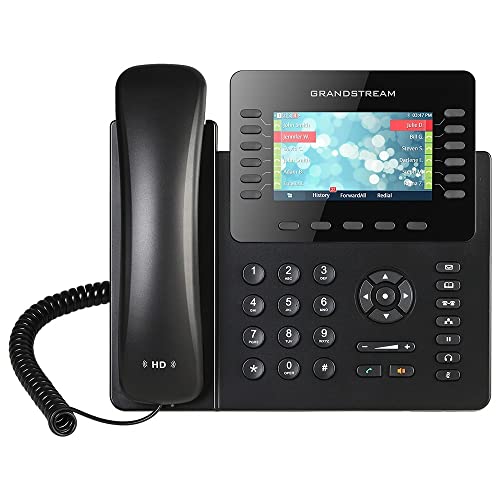 Grandstream Networks Gxp2170 Cornetta Cablata 12Linee Lcd Telefono Ip
