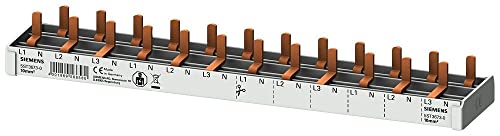 Siemens 5St36730 Compatto 10Mm2 3P+N 400V A Lunghezza Fissa 12Te, Adatto Per I Dispositivi Compatti 5Sv1, 5Sv6 E 5Sl60, Compresi I Cappucci Terminali
