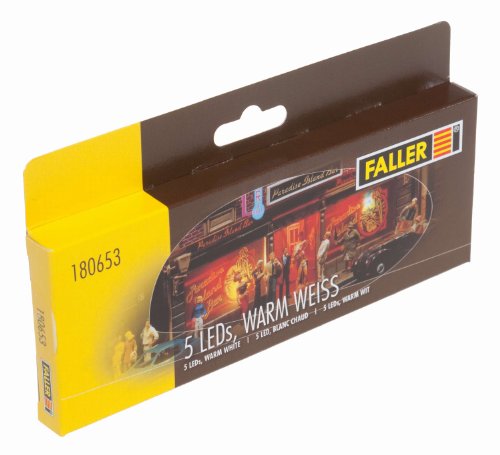 Faller 180653-5 Led, Colore: Bianco Caldo