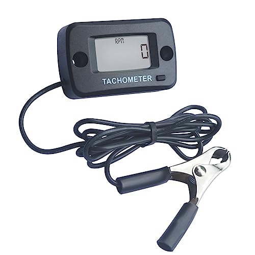Contagiri Digitale Runleader, Visualizzazione Rpm In Tempo Reale, Record Rpm Max Per Trattorino Tosaerba Generatore Di Trattori Spazzaneve Marino Moto