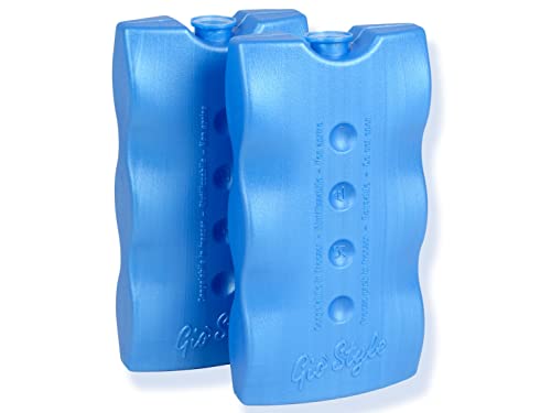 Set Di 2 Mattonelle Ghiaccio 400 Ml | Made In Italy | Ideali Per Contenitori Termici | Igieniche E Sicure