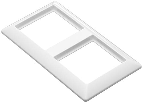 Jung As582Ww As582Ww-Cornice A 2 Scomparti, Colore Alpino, Bianco