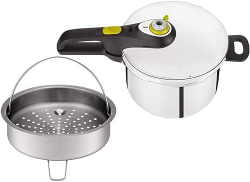 Tefal Secure 5 Neo Pressure Cooker, 6 Litre, Alluminio