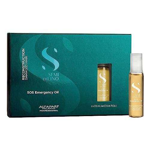 Semi Di Lino Reconstruction Sos Emergency Oil 6 X 13 Ml