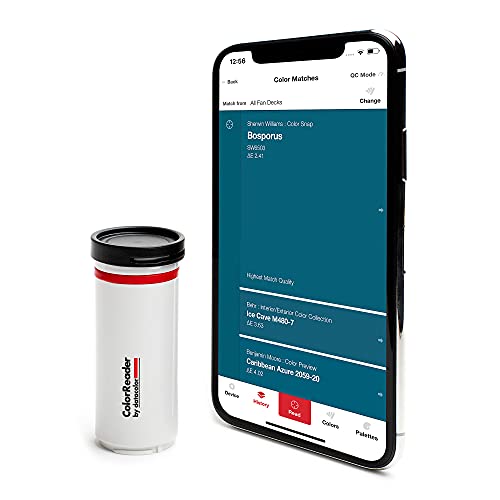 Datacolor Colorreader - Strumento Per La Corrispondenza Dei Colori - Identifica Il Colore Della Vernice Compatibile Con Ral, Farrow & Ball, Valspare E