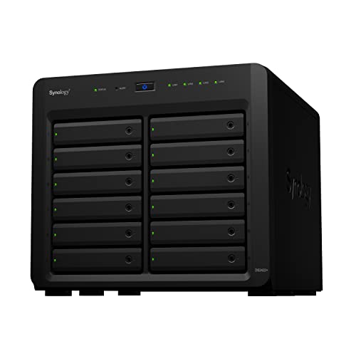 Synology Ds2422+ 12-Bay/Amd Ryzen V1500B 4C 2.2 Ghz/4 Gb Ddr4/12 X 3.5" Hot-Swap/4X1Gbe/2Xusb3.2/2Fan/Raid 0.1.5.6.10.Hybrid/2Y