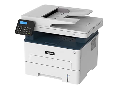 Xerox B225 Monocromatico Multifunzione Laser A4, Bianco Blu