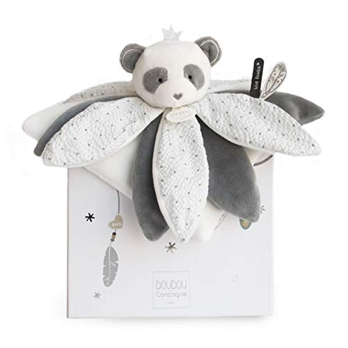 Doudou Et Compagnie Dc3548 Attrape-Reve – Foglie Di Fiori Di Panda, Grigio