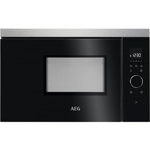 Aeg Mbb1756Sem Built-In Solo Microwave 17 L 800 W Black Stainless Steel