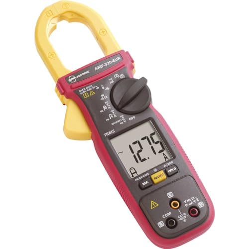 Amp-320-Eur Ac/Dc Trms Morsetto Meter 600A Test Motore, Ganascia 35 Mm