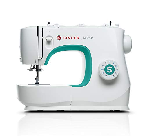 Singer M3305, Macchina Da Cucire, Semiautomatica, 23 Punti, Facile Da Utilizzare, Perfetto Per Principianti