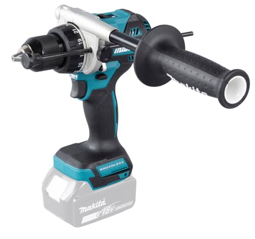 Makita Dhp486Z Trapano Avvitatore A Percussione 18 V Batteria, Senza Batteria E Caricabatteria