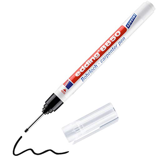 Edding 8850 – Marcatore Per Fori, Colore: Nero, Tratto 0,7-1Mm
