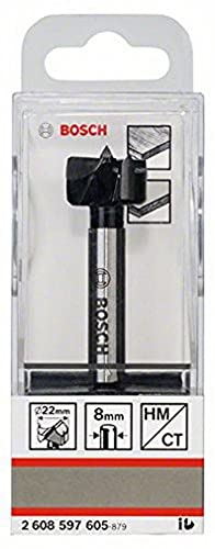 Bosch Professional 1 X Punta Forstner In Metallo Duro (Ø 22 Mm, Accessori Trapani)